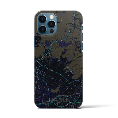 【夜須（福岡県）】地図柄iPhoneケース（バックカバータイプ）