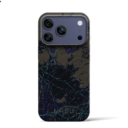 【夜須（福岡県）】地図柄iPhoneケース（バックカバータイプ）