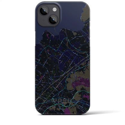 【野洲（滋賀県）】地図柄iPhoneケース（バックカバータイプ）