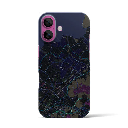 【野洲（滋賀県）】地図柄iPhoneケース（バックカバータイプ）