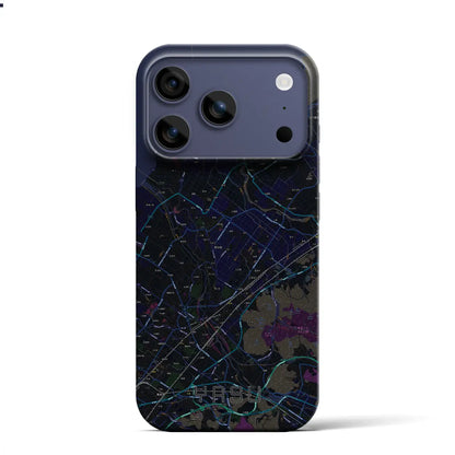 【野洲（滋賀県）】地図柄iPhoneケース（バックカバータイプ）