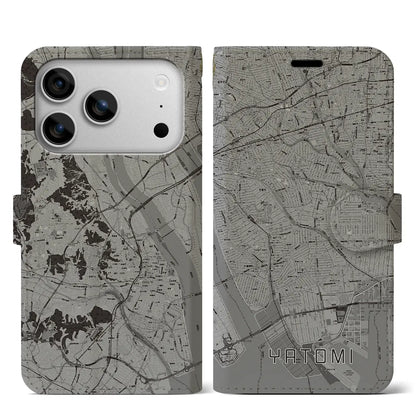 【弥富（愛知県）】地図柄iPhoneケース（手帳タイプ）