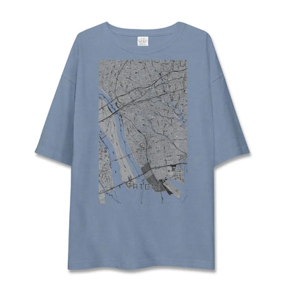 【弥富（愛知県）】地図柄ビッグシルエットTシャツ