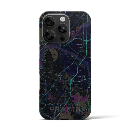 【八幡（京都府）】地図柄iPhoneケース（バックカバータイプ）