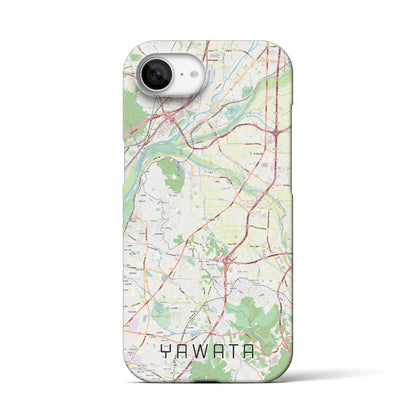 【八幡（京都府）】地図柄iPhoneケース（バックカバータイプ）