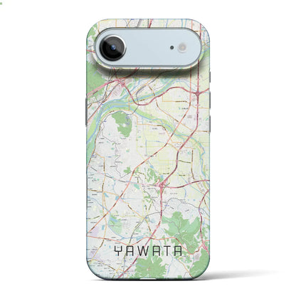 【八幡（京都府）】地図柄iPhoneケース（バックカバータイプ）