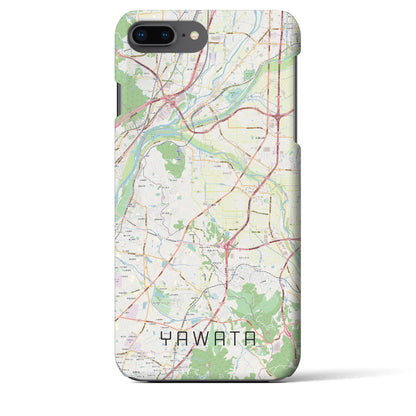 【八幡（京都府）】地図柄iPhoneケース（バックカバータイプ）