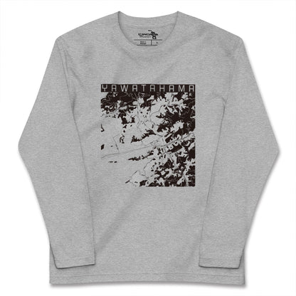 【八幡浜（愛媛県）】地図柄ロングスリーブTシャツ