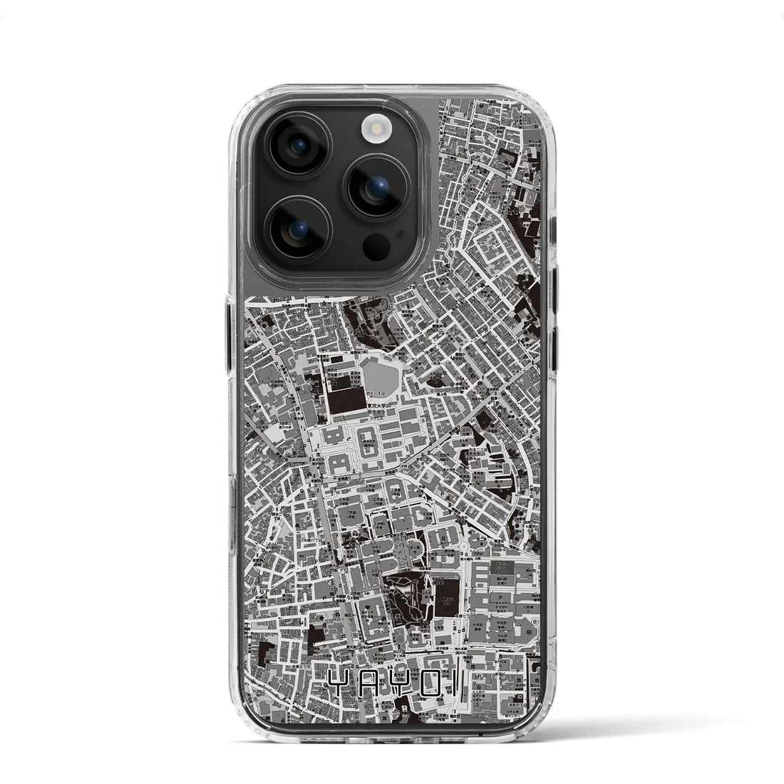 【弥生（東京都）】地図柄iPhoneケース（MagSafeタイプ）