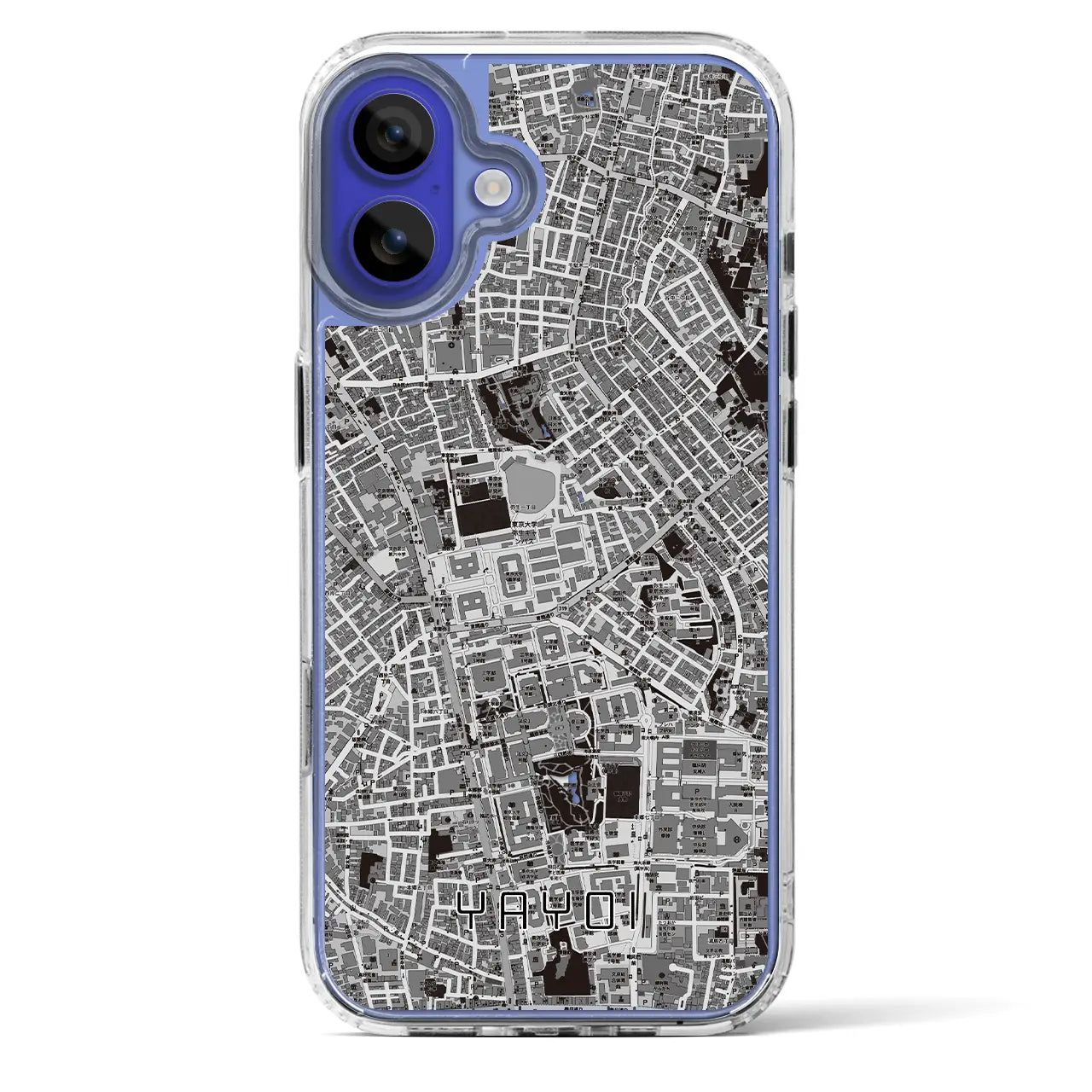 【弥生（東京都）】地図柄iPhoneケース（MagSafeタイプ）