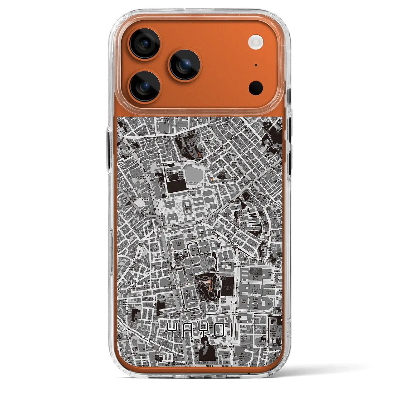 【弥生（東京都）】地図柄iPhoneケース（MagSafeタイプ）