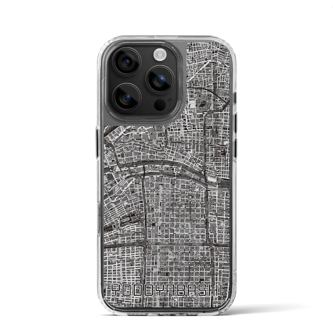 【淀屋橋（大阪府）】地図柄iPhoneケース（MagSafeタイプ）
