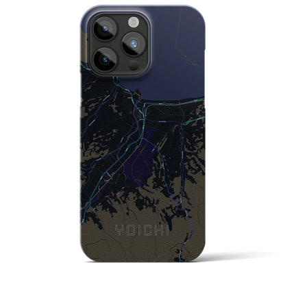 【余市（北海道）】地図柄iPhoneケース（バックカバータイプ）