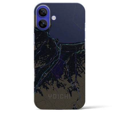 【余市（北海道）】地図柄iPhoneケース（バックカバータイプ）