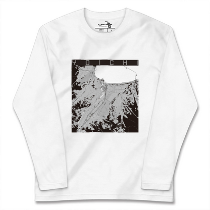 【余市（北海道）】地図柄ロングスリーブTシャツ