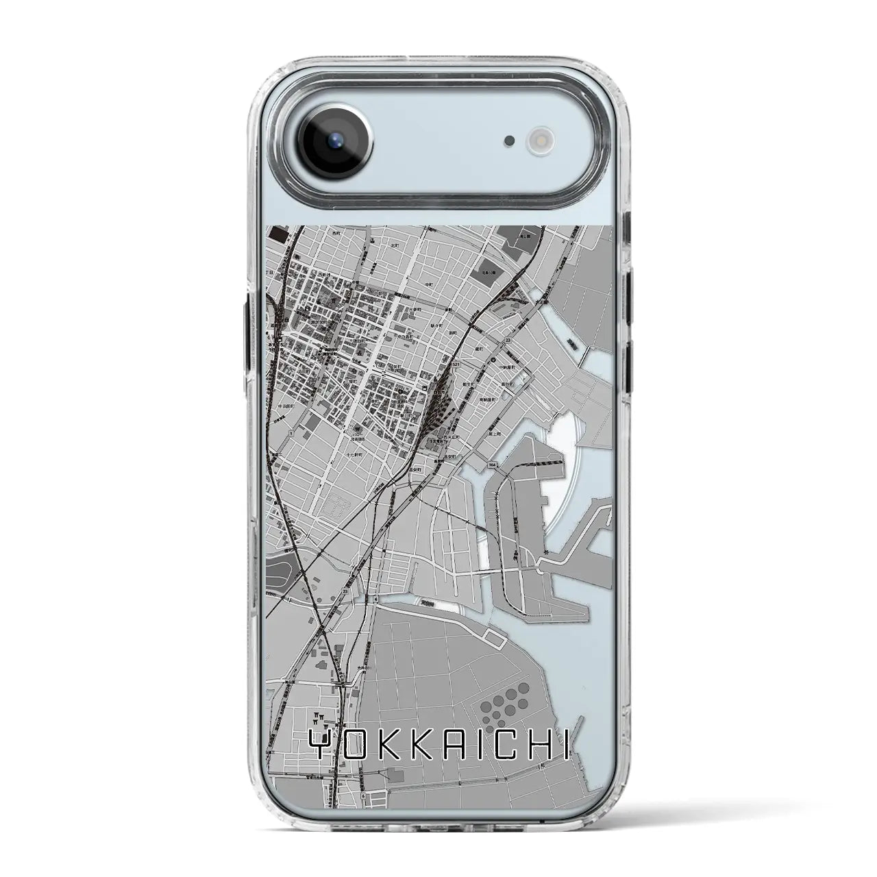 【四日市（三重県）】地図柄iPhoneケース（MagSafeタイプ）