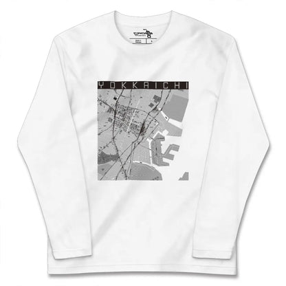 【四日市（三重県）】地図柄ロングスリーブTシャツ
