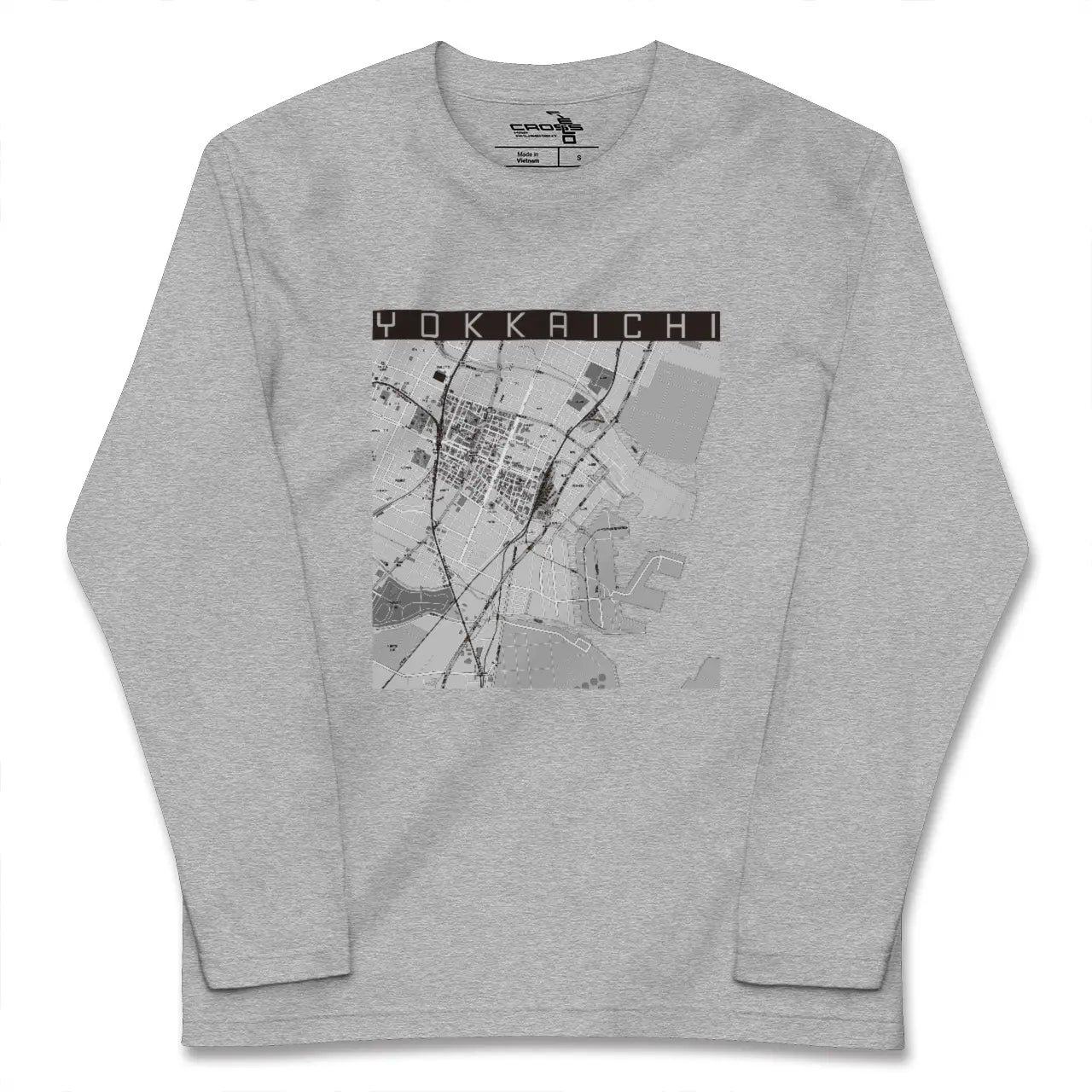 【四日市（三重県）】地図柄ロングスリーブTシャツ