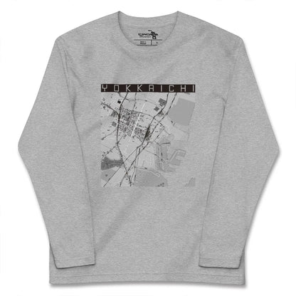 【四日市（三重県）】地図柄ロングスリーブTシャツ