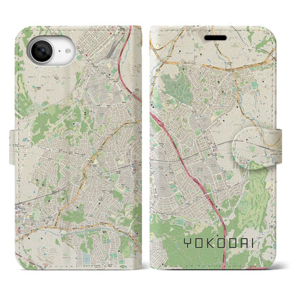 【洋光台（神奈川県）】地図柄iPhoneケース（手帳タイプ）