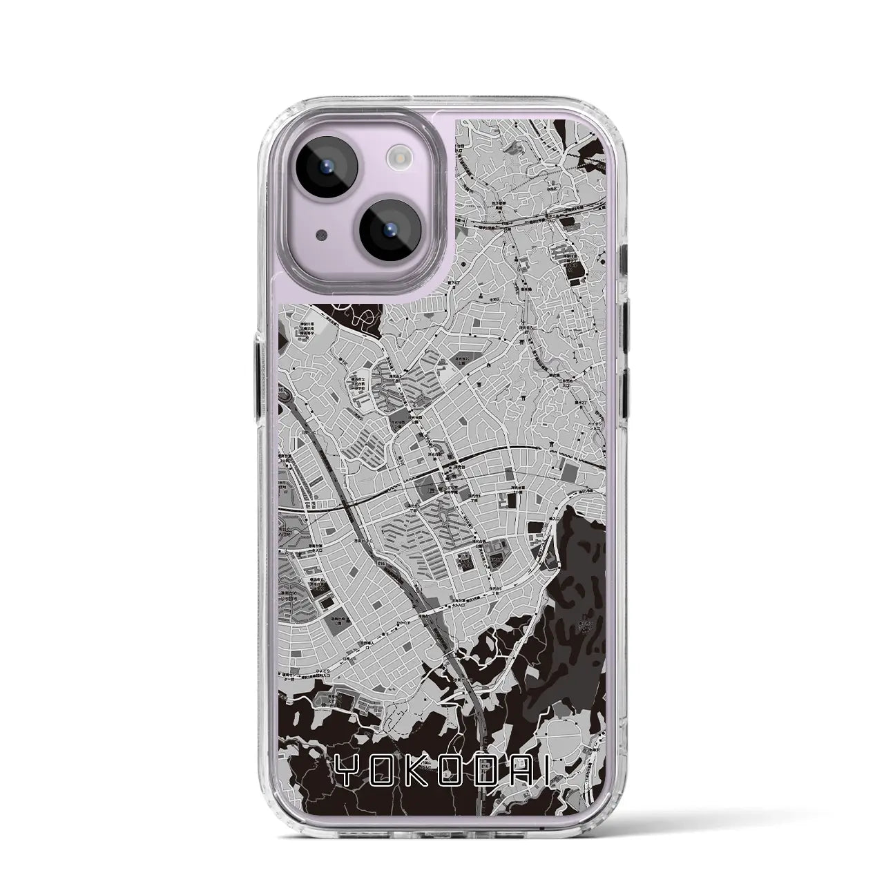 【洋光台（神奈川県）】地図柄iPhoneケース（MagSafeタイプ）