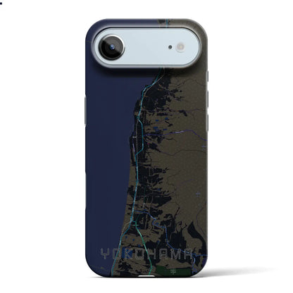 【横浜（青森県）】地図柄iPhoneケース（バックカバータイプ）