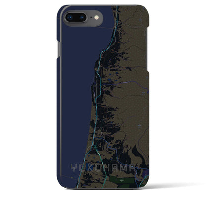 【横浜（青森県）】地図柄iPhoneケース（バックカバータイプ）