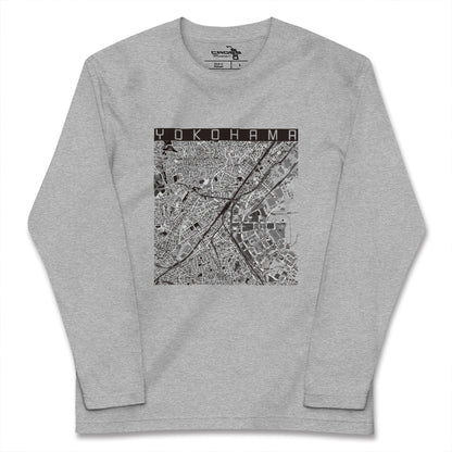 【横浜2（神奈川県）】地図柄ロングスリーブTシャツ