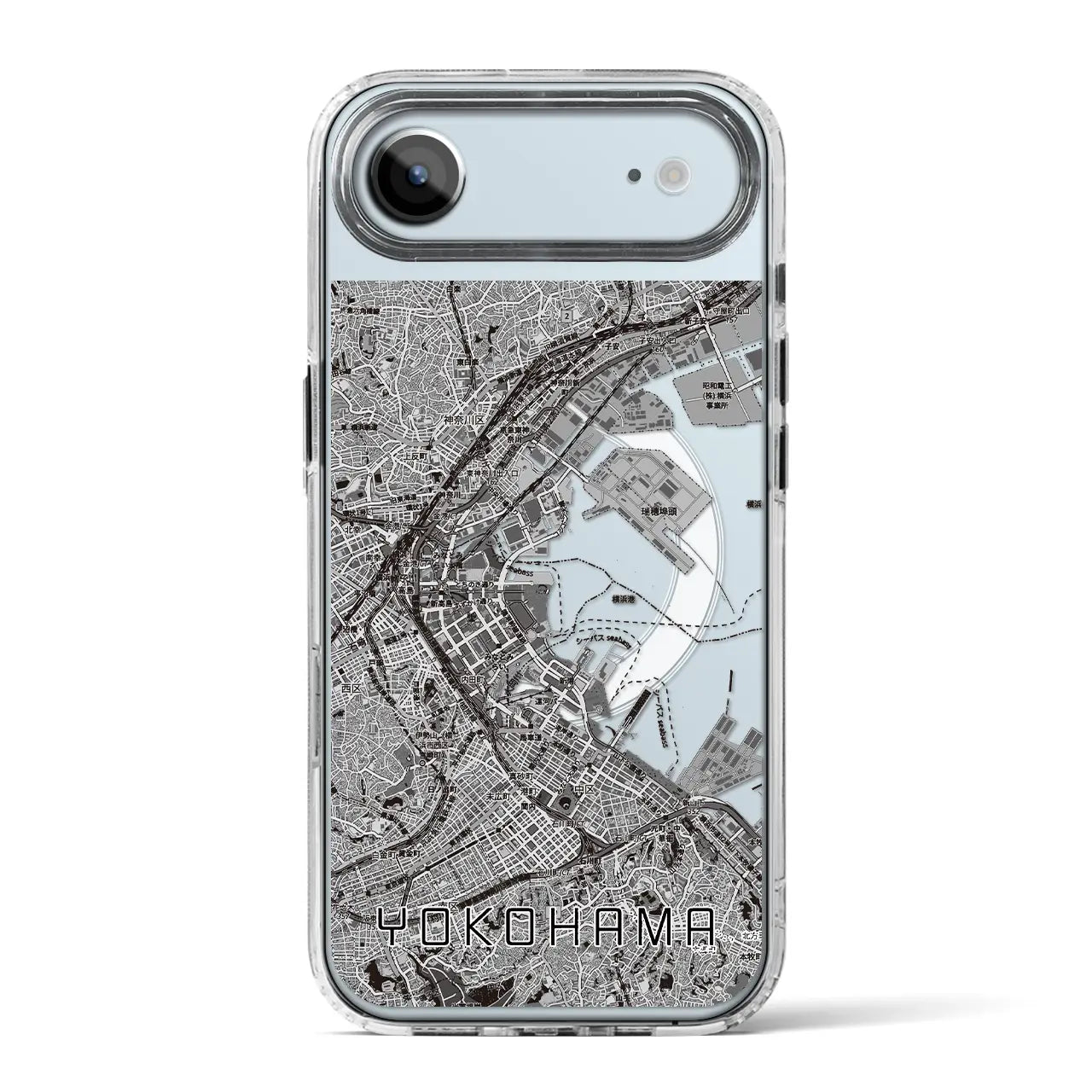 【横浜3（神奈川県）】地図柄iPhoneケース（MagSafeタイプ）