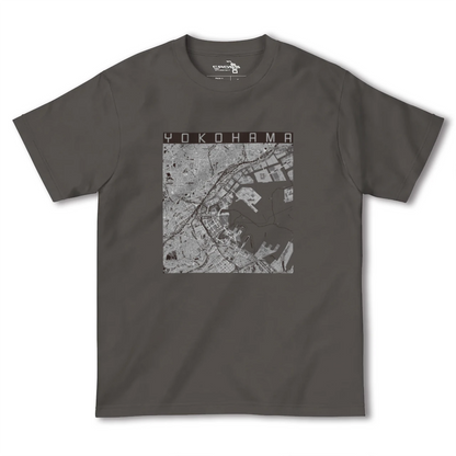 【横浜3（神奈川県）】地図柄ヘビーウェイトTシャツ