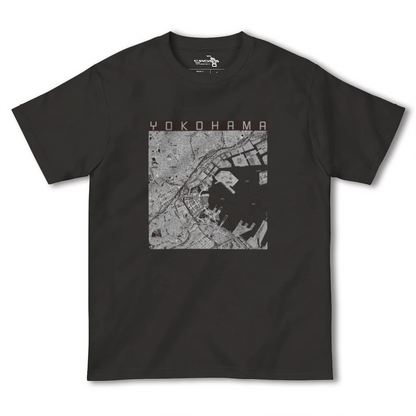 【横浜3（神奈川県）】地図柄ヘビーウェイトTシャツ