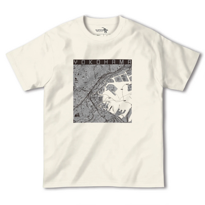 【横浜3（神奈川県）】地図柄ヘビーウェイトTシャツ