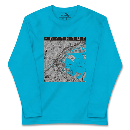 【横浜3（神奈川県）】地図柄ロングスリーブTシャツ