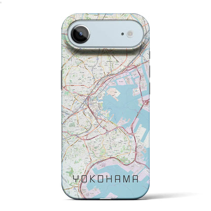 【横浜（神奈川県）】地図柄iPhoneケース（バックカバータイプ）