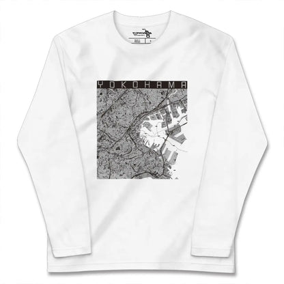 【横浜（神奈川県）】地図柄ロングスリーブTシャツ