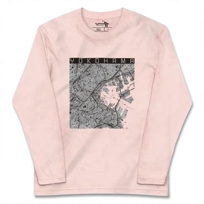 【横浜（神奈川県）】地図柄ロングスリーブTシャツ