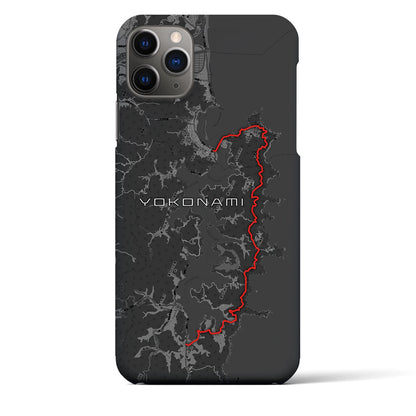 【横浪（高知県）】スカイラインiPhoneケース（バックカバータイプ）