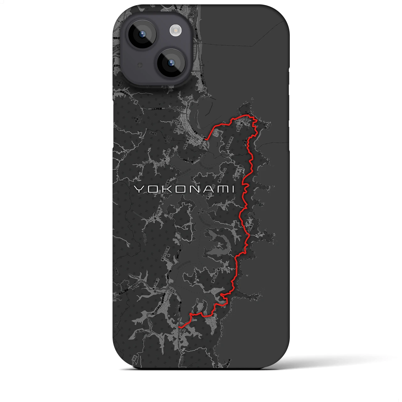 【横浪（高知県）】スカイラインiPhoneケース（バックカバータイプ）