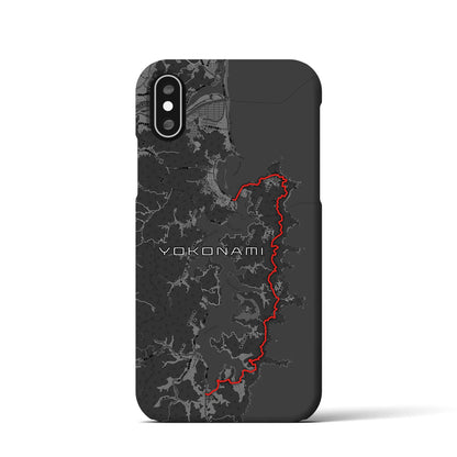 【横浪（高知県）】スカイラインiPhoneケース（バックカバータイプ）