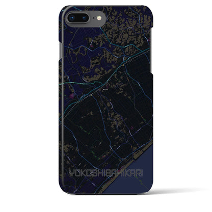 【横芝光（千葉県）】地図柄iPhoneケース（バックカバータイプ）