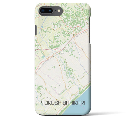 【横芝光（千葉県）】地図柄iPhoneケース（バックカバータイプ）