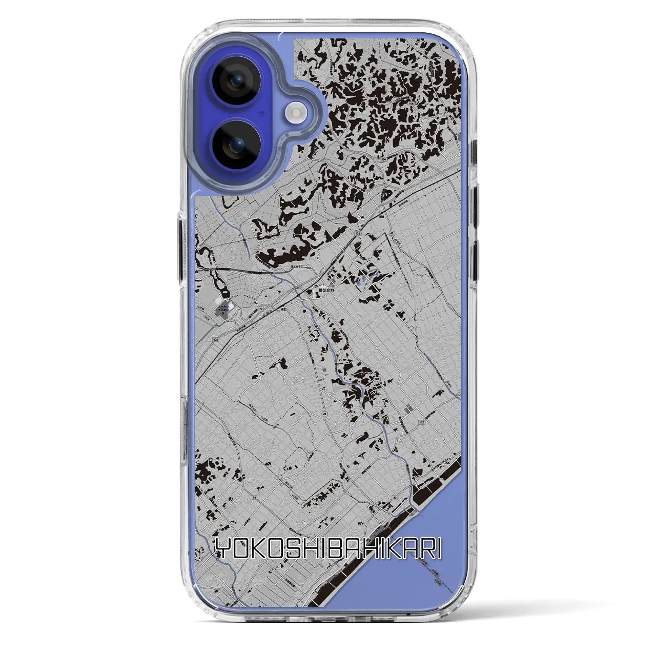 【横芝光（千葉県）】地図柄iPhoneケース（MagSafeタイプ）