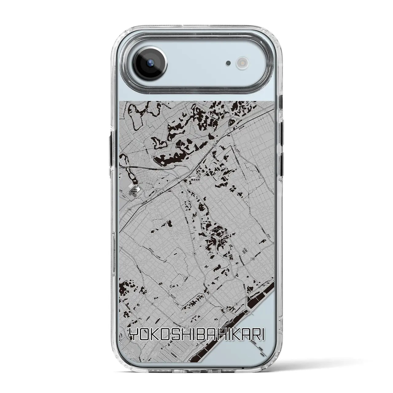 【横芝光（千葉県）】地図柄iPhoneケース（MagSafeタイプ）