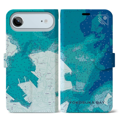 【横須賀港（神奈川県）】海図iPhoneケース（手帳タイプ）
