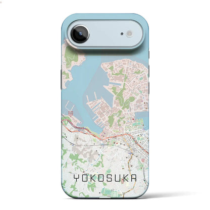 【横須賀（神奈川県）】地図柄iPhoneケース（バックカバータイプ）