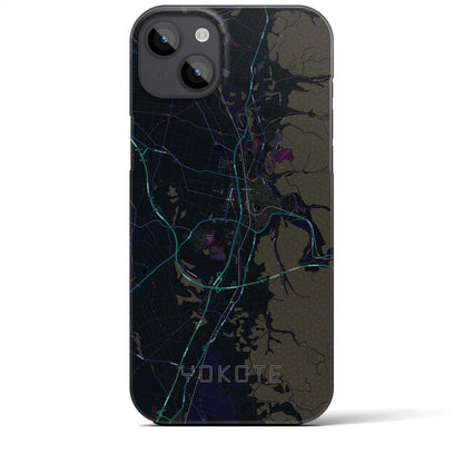 【横手（秋田県）】地図柄iPhoneケース（バックカバータイプ）