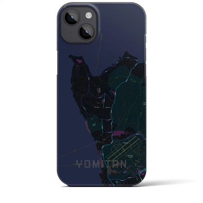 【読谷（沖縄県）】地図柄iPhoneケース（バックカバータイプ）