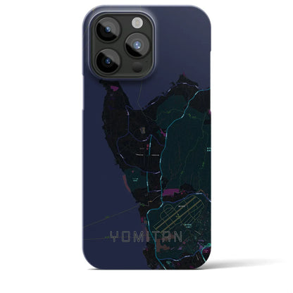 【読谷（沖縄県）】地図柄iPhoneケース（バックカバータイプ）