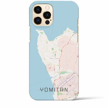 【読谷（沖縄県）】地図柄iPhoneケース（バックカバータイプ）