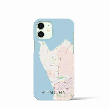 【読谷（沖縄県）】地図柄iPhoneケース（バックカバータイプ）